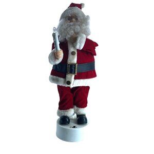 Vtg Telco Motion-ettes Christmas Santa Figure Animated Battery Operated
